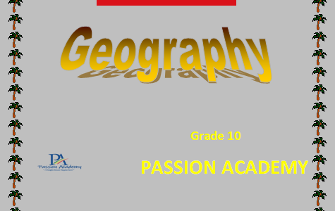Geography for Grade 10